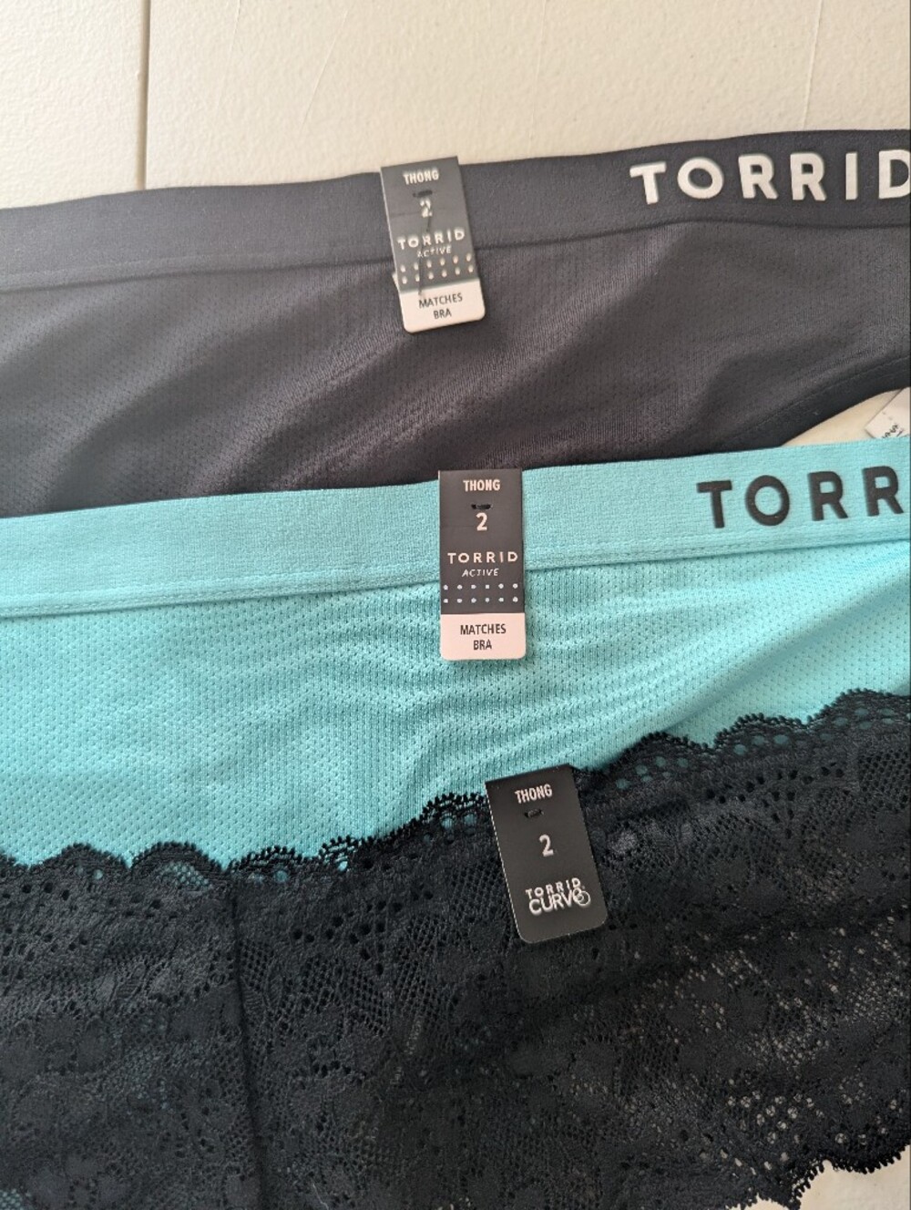 Torrid Thongs And Cheeky Panties 2X - Picture 6 of 9